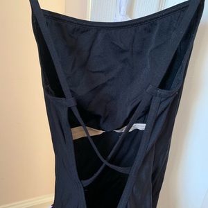 Black yumiko ballet leotard
